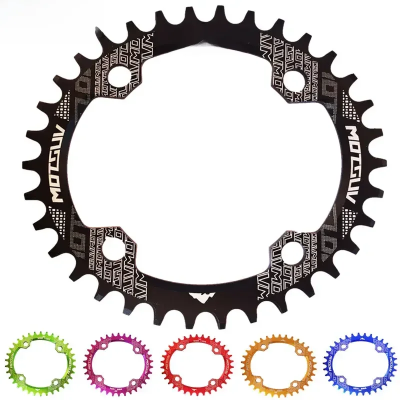 AliExpress VXM MOTSUV 104 BCD mountain Bicycle Round Oval Chainring Narrow Wide  Chainwheel 32T/34T/36T/38T Cycling