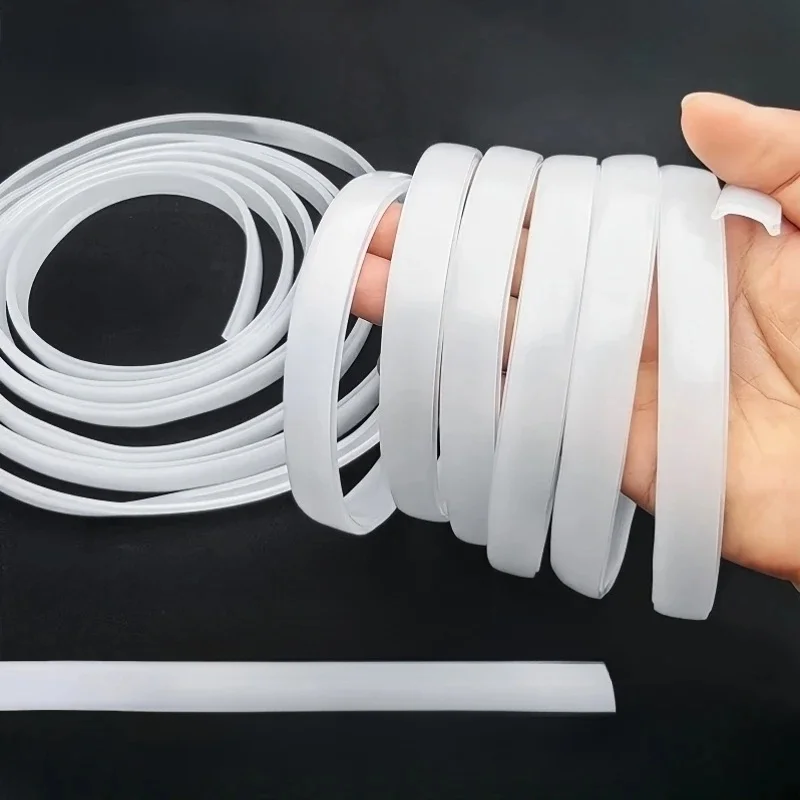 1–10 m biegsamer LED-Aluminiumprofil-Silikon-Diffusor, flexibler Kanal, milchige Abdeckung, austauschbarer LED-Streifen, Lampenschirm-Beschlag