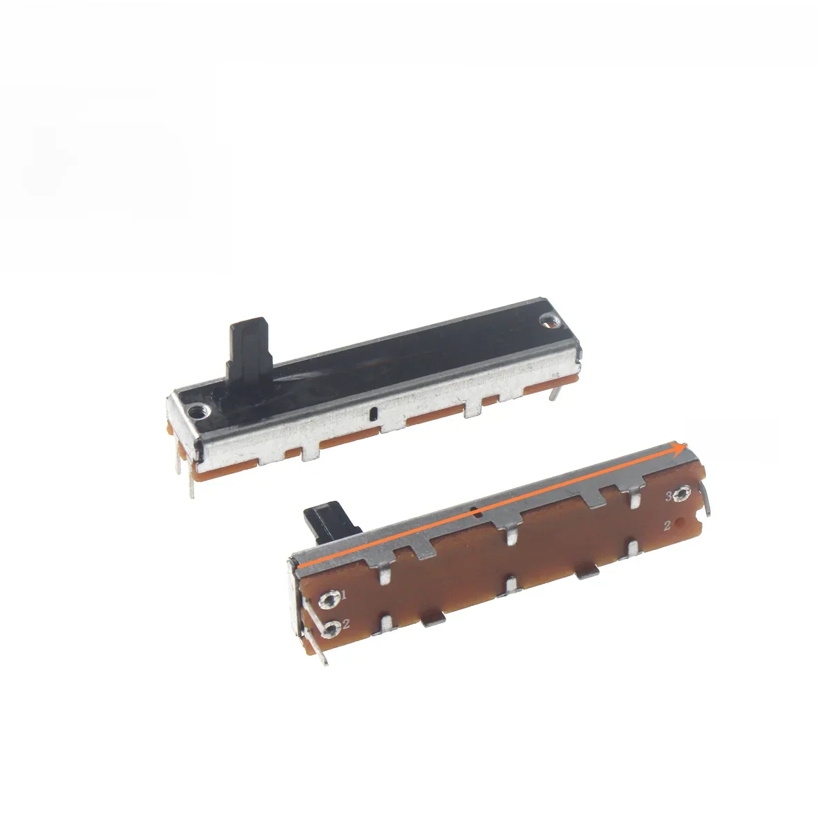 5 szt. Prosty potencjometr suwakowy typu push-pull 45mm B10K B100K 30-suwowy monofoniczny fader miksera — zdjęcie produktu 6