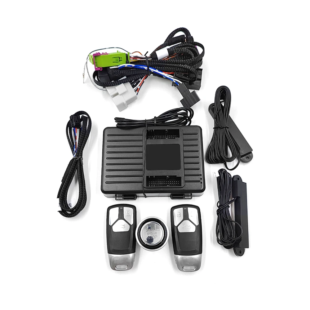 For Audi A5 upgrade Push to Start Remote Start keyless kit mobile phone remote control vehicle