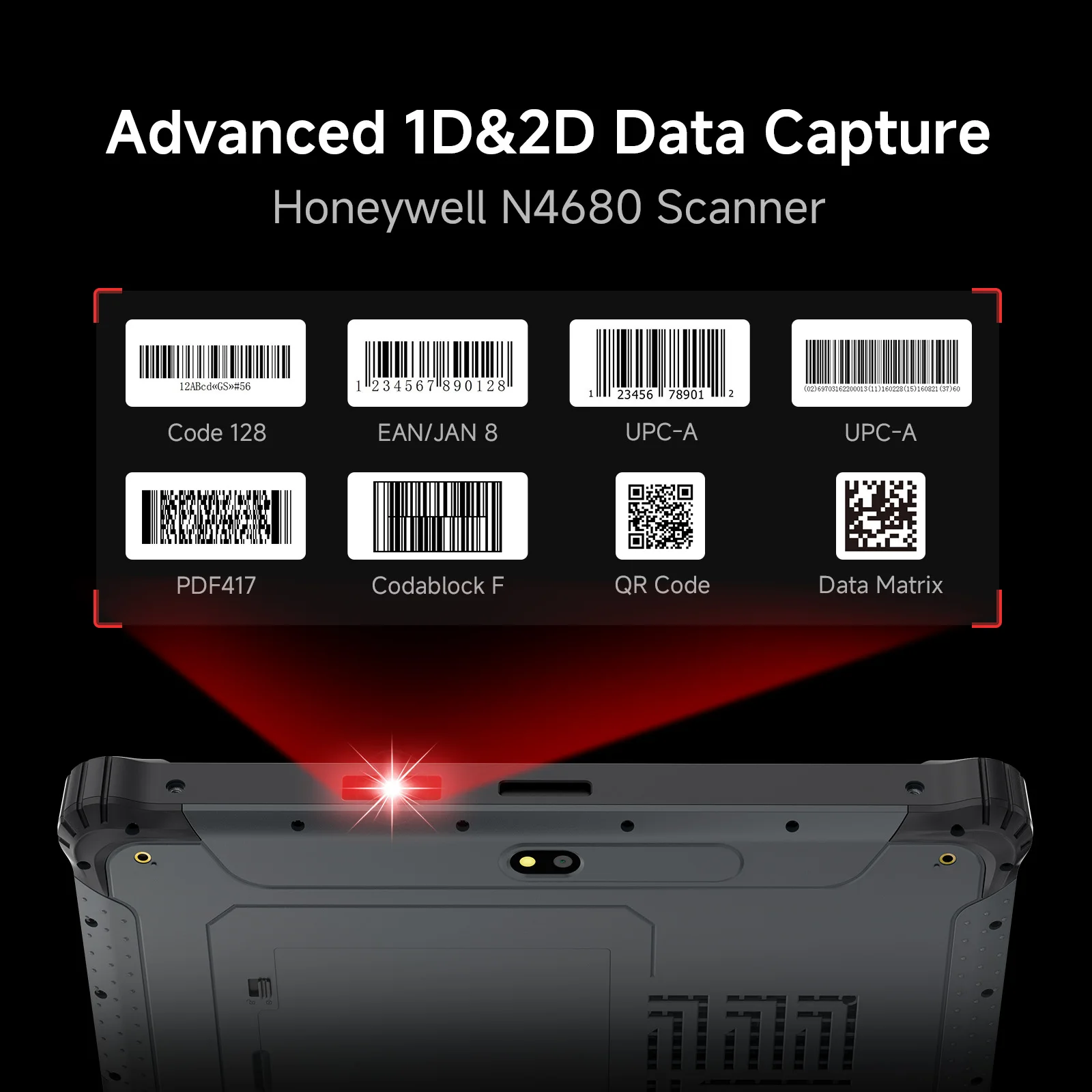 Прочный планшет ONERugged M10J, 10-дюймовый планшет с Windows и сканером штрих-кода, 8 ГБ + 128 ГБ, промышленный ПК с 4G/WIFI/NFC