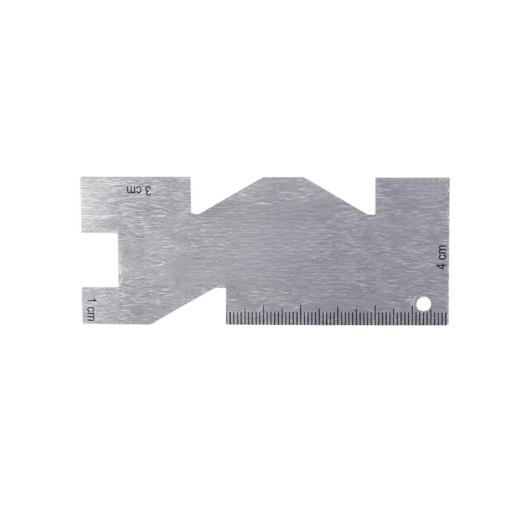 Jauge de mesure en métal pour patchwork, règle de courtepointe, gabarits de couture à la main, accessoire d'outil de couture, haute qualité