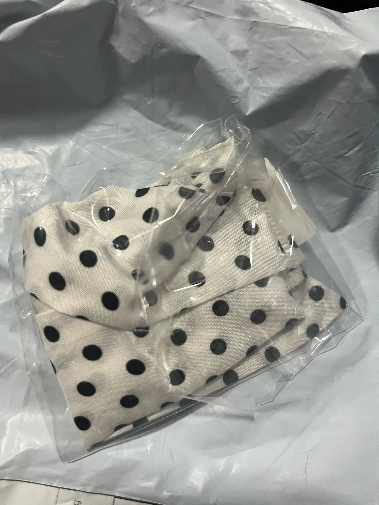 Women Narrow Long Scarf Polka Dot Tie Bag Ribbon Headband Choker Streamer Lady Accessories photo review
