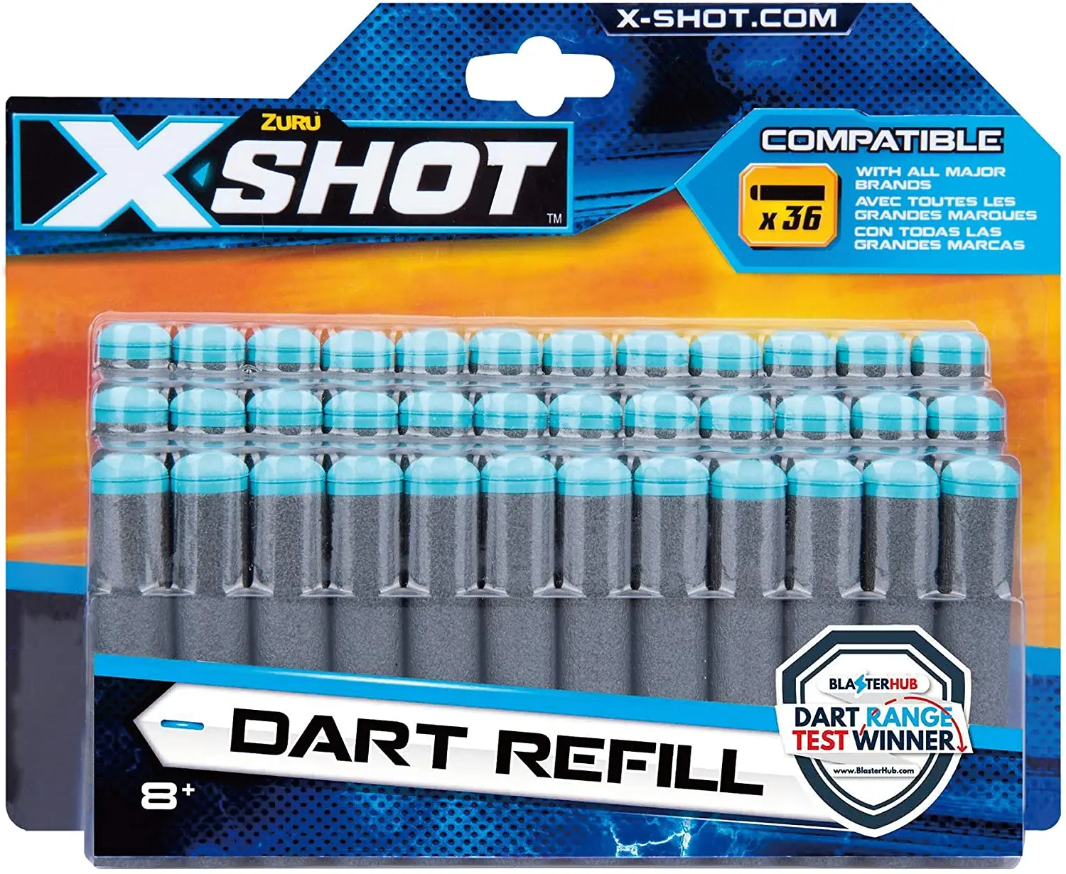 36 PCS For Nerf X Shot Dart Refill Sniper Rifle Darts Bullets - 36 Pack by ZURU