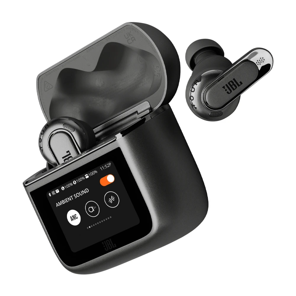 Samsung Official Partner JBL TOUR PRO3 Display Smart Case Noise Cancelling Bluetooth Wireless Earphone