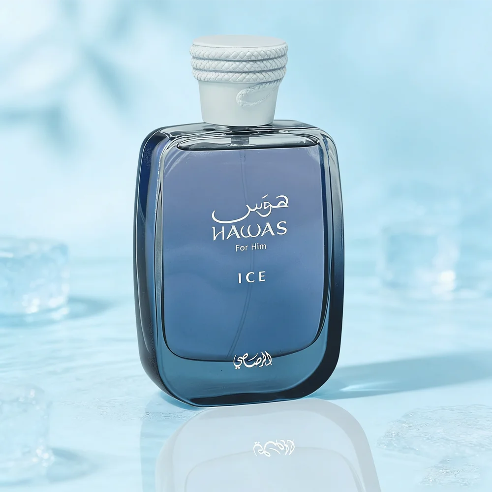 عطر Hawas Ice Classic Eau De للرجال، عطر رجالي طويل الأمد، رائحة ذكر ممتازة