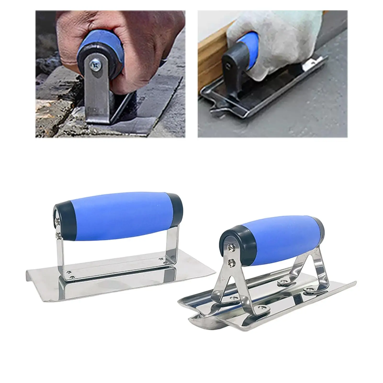 

External & Internal Corner Trowel Drywall Trowel Putty Knives ARC Edge Plastering Blade for Wall Floor Finishing Plastering Tool