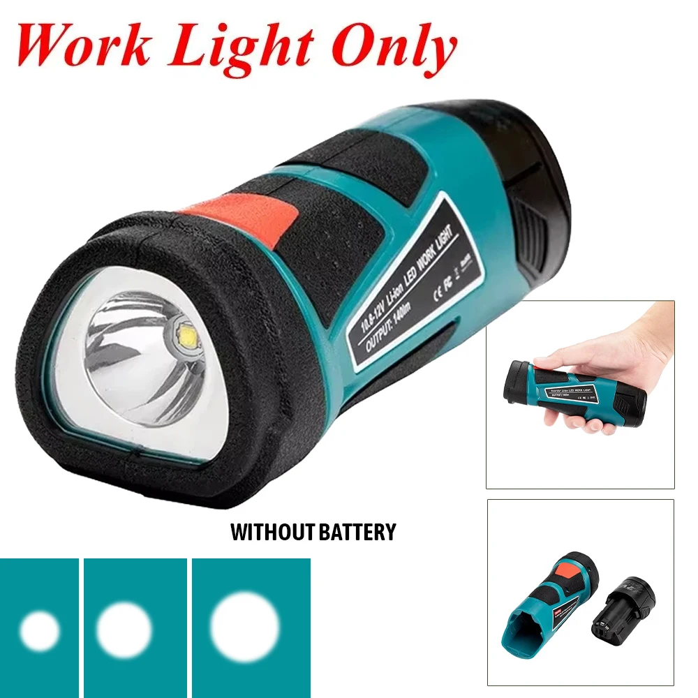 

1 шт., 3 Вт, 10,8 В, 12 В, светодиодный для BOSCH, фонарик, инструменты, рабочий свет (без батареи, без зарядного устройства), литиевая батарея, перезаряжаемые лампы, фонарик