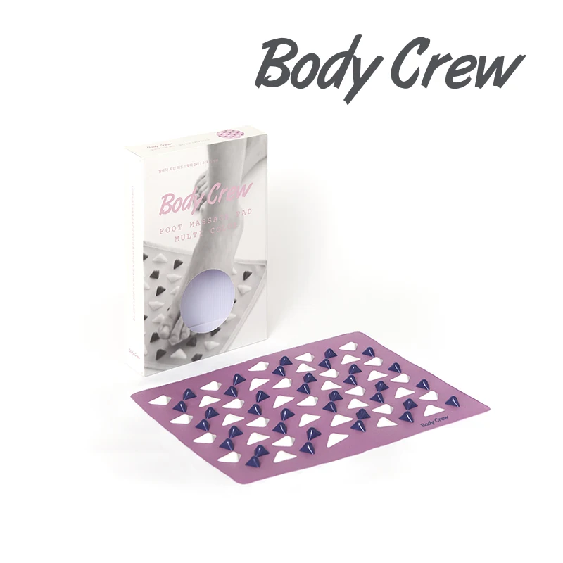 Body Crew Foot Massage Pad Mat Heel Acupressure Board Foot Acupressure Next Yoga Pilates Supplies