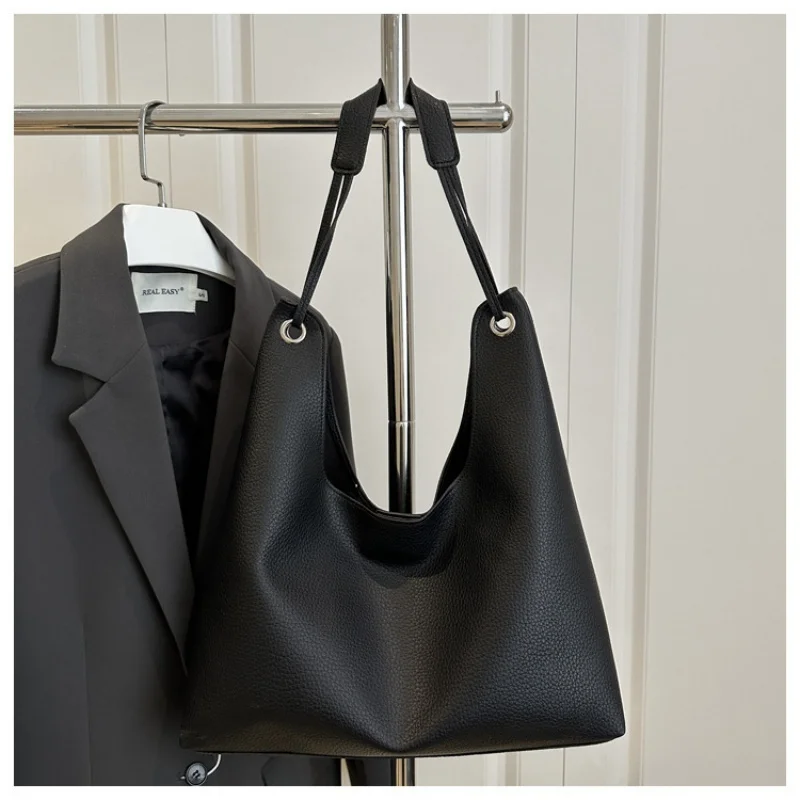 

Fashion Leather Tote Bag for Women 2024 Trend Female Simple Large High Capacity Shoulder Bag Women Handbags Messenger Bags