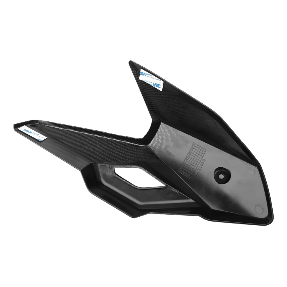 For Honda X-ADV160 ADV 160 Motorcycle Modification - Carbon Fiber Hydrographic Printing Exhaust Pipe Cover for Scratch-Resistan