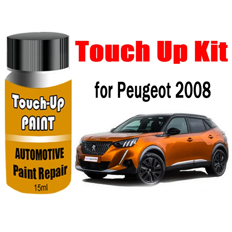

Наборы для ретуши автомобильной краски для Peugeot 2008, средство для удаления царапин, аксессуары для ухода за краской автомобиля