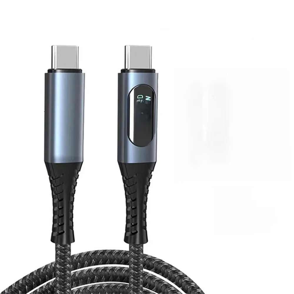 Kabel USB 4.0 typu C do typu C Szybkie ładowanie Thunderbolt 4 8K 60 Hz 40 Gb/s 240 W Kompatybilny z PS5 Nintendo Switch MacBook Pro — zdjęcie produktu 7