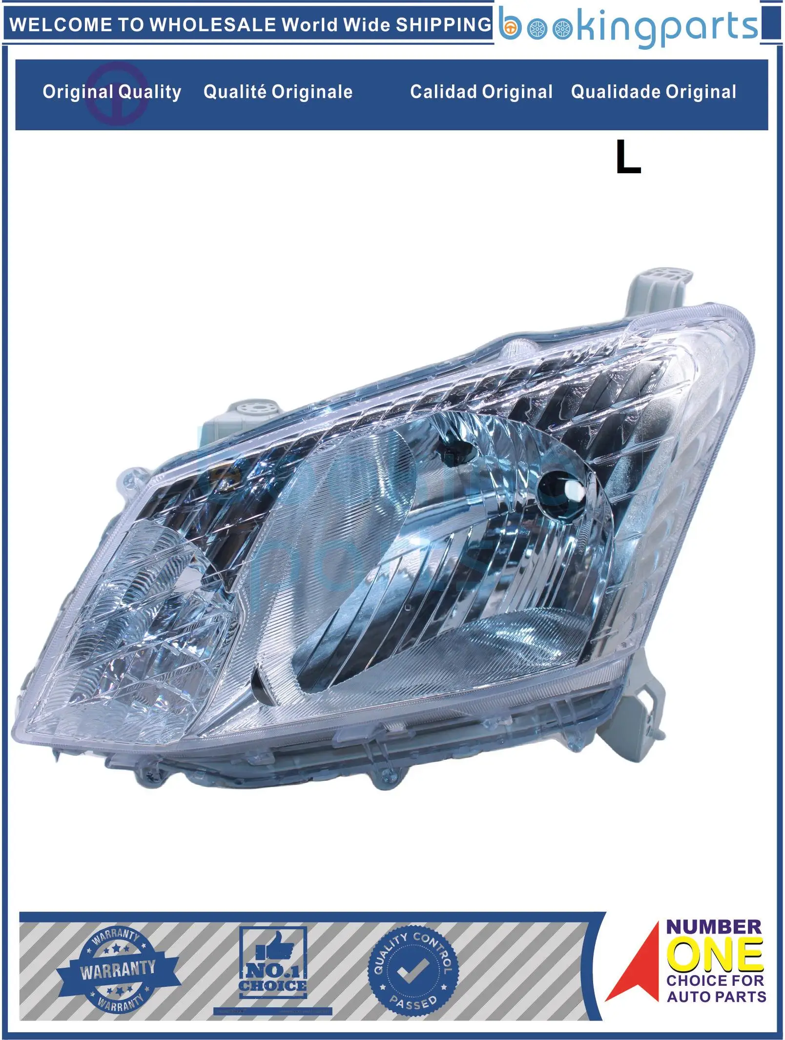 HEA64068(LHD-L), Headlamp For ISUZU D-MAX 06-15