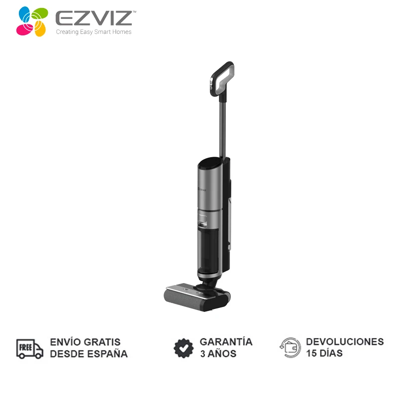 Ezviz RH2 smart vacuum cleaner cordless Barre vacuum scrubs wash and dry with hot air suction Control cleaning up to 200m ² spot Sensor speed brushless motor up to 72000 rpm