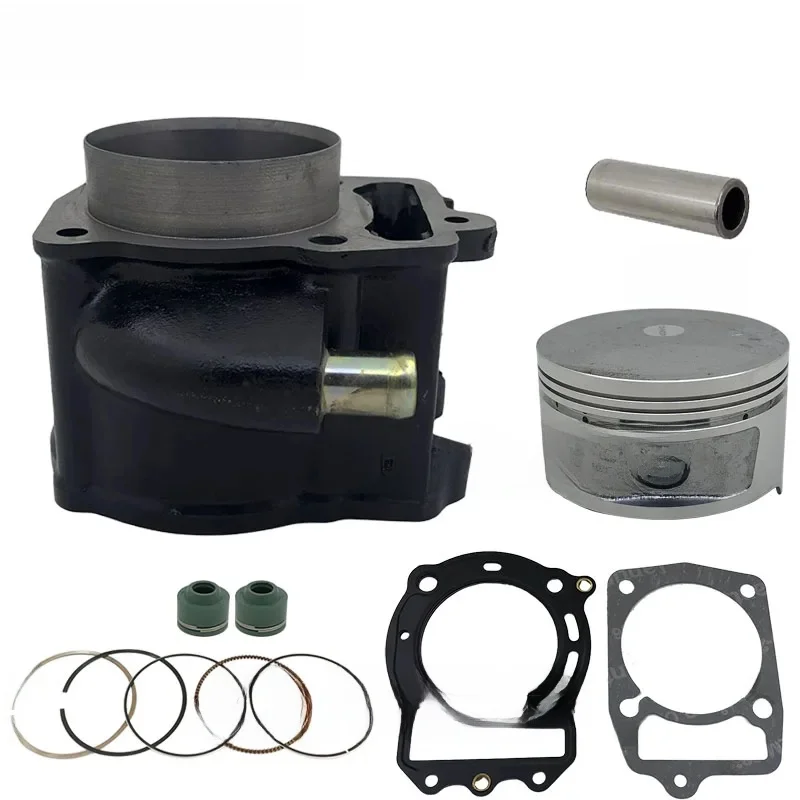 72MM Zestaw cylindrów motocyklowych chłodzonych wodą z tłokiem i sworzniem do Honda CN250 CF250 CH250 Motorower ATV CN CF 250 — zdjęcie 2