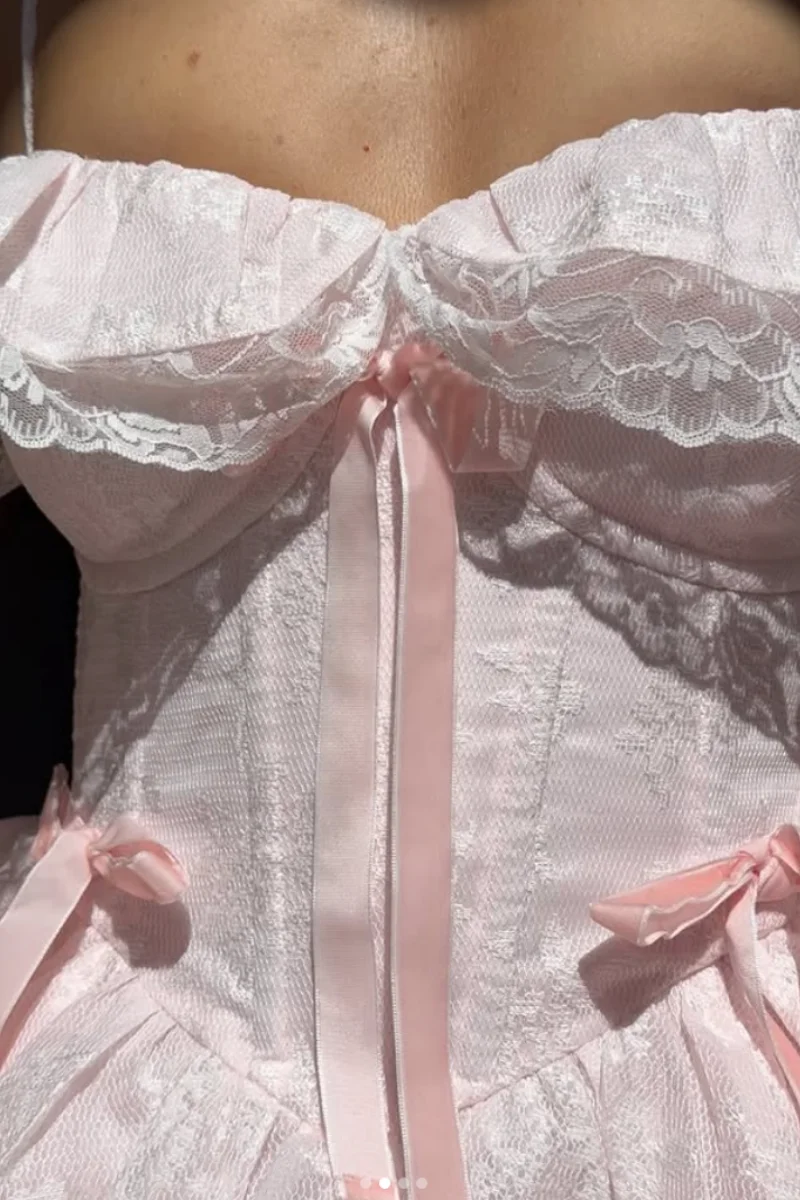 Jessica Princess Pink Evening Dresses Embroidered Organza Layering Prom Dresses A-Shape Wedding Party Dresses Customized