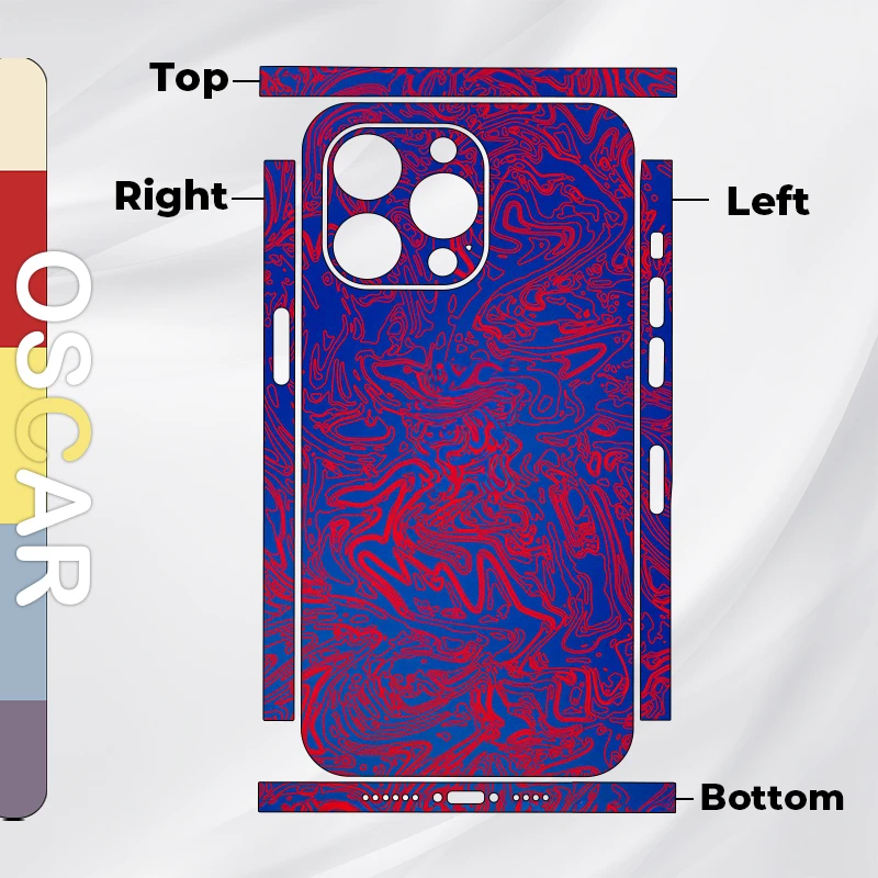 Unveil the Mystery Waves With Top-Notch Full Wrap Skin for iPhone 14 - iPhone X Series