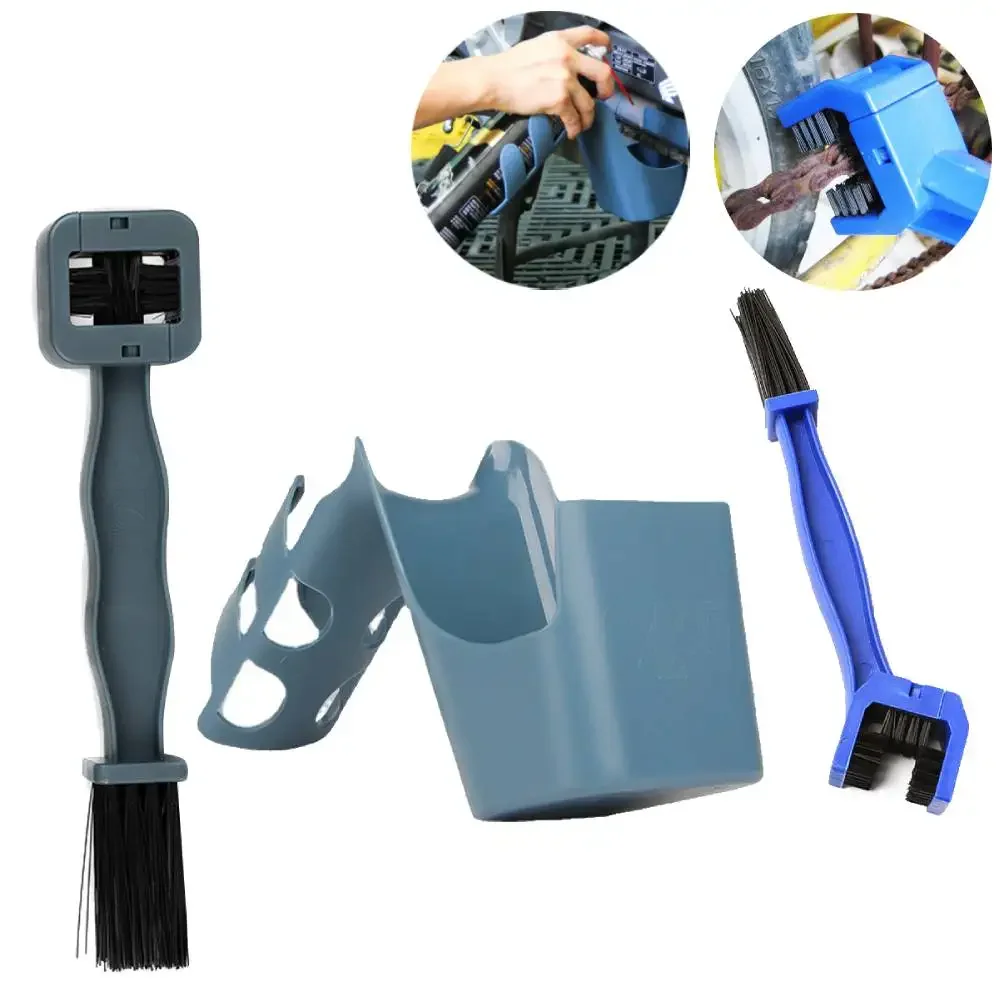 AliExpress APWIKOGER Motorcycle Bike Chain Cleaner Tool Splash Proof Portable Wear-resistant Dark Blue Grease Storage