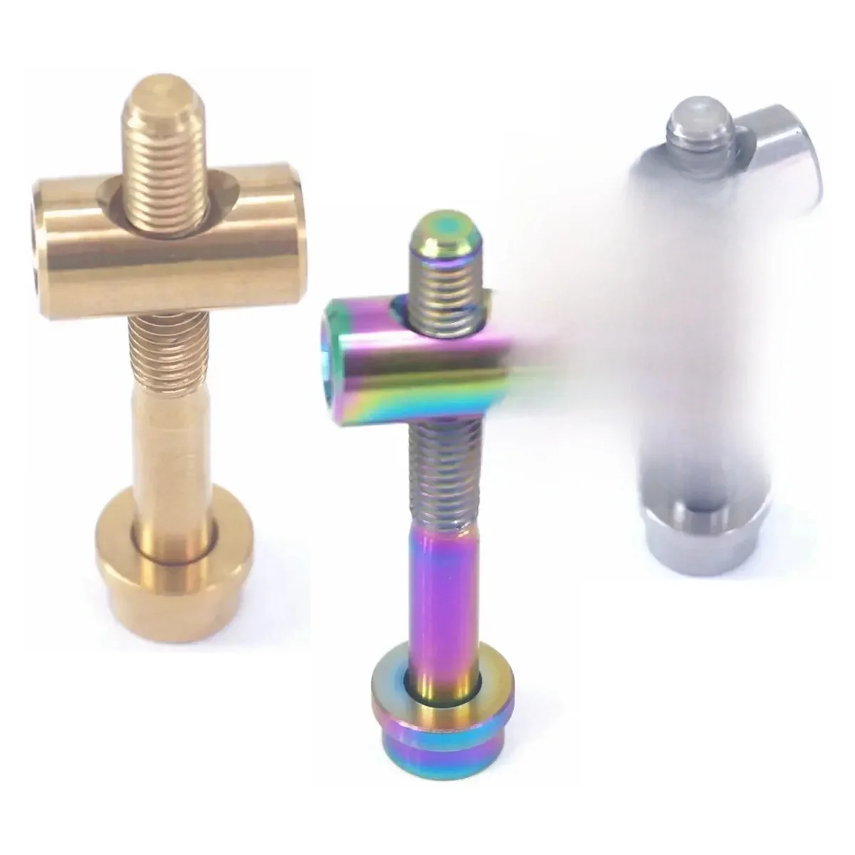 AliExpress M5x30mm M5x35mm M5x40mm GR5 TC4 Titanium Screw Bolt & Washer & Barrel Nut For Bicycle Seatpost Seat Post