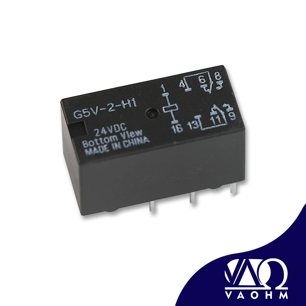 Low Signal Relay G5V-2 5V-12V-24V  DPDT 2 Form C New Original