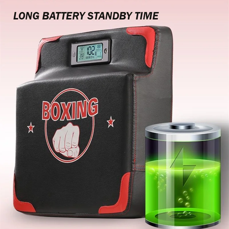 Boxing Punch Strength Tester Machine, Force Measure Electric Device Punch Bag