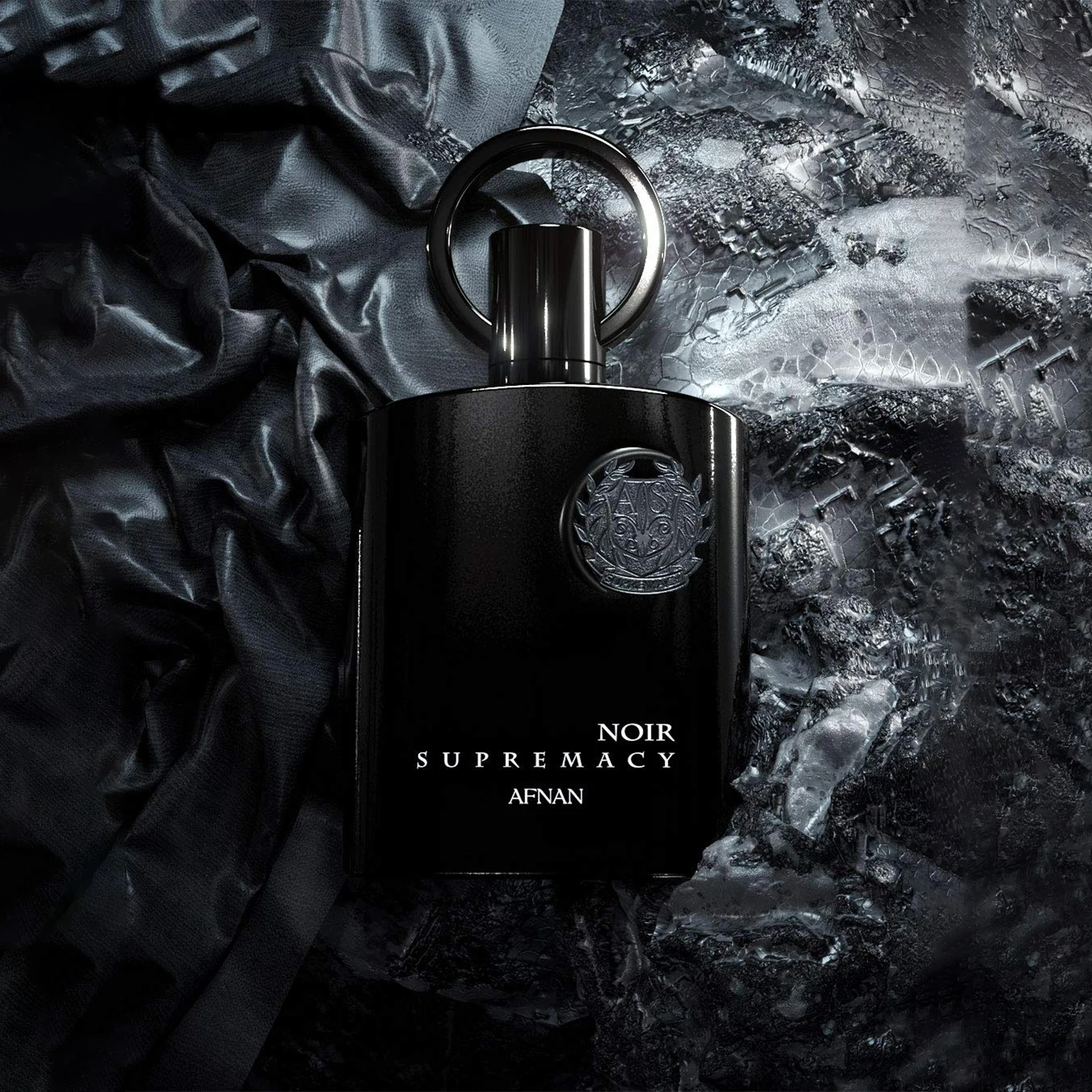 

Afnan Supremacy Noir Eau de Parfum For Unisex 100ml / 3.4 oz Warm Khair Wood & Whipped Vanilla Notes Para Hombres Y Mujeres