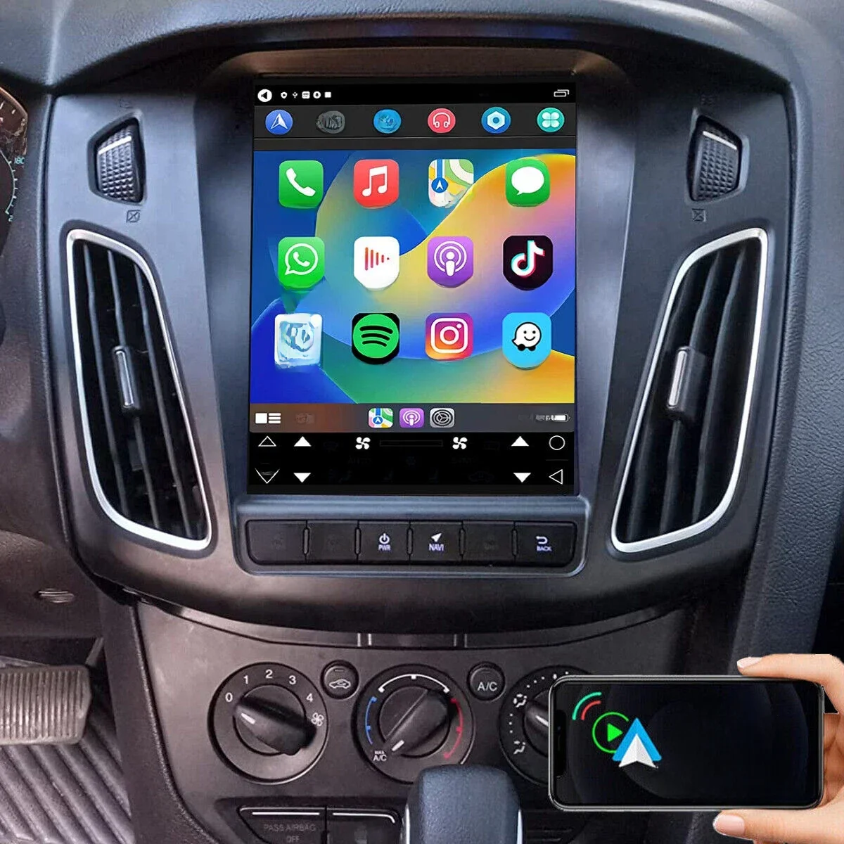 4G + WIFI Android 15 Stereo Voor Ford Focus 3 MK 3 2011-2017 2018 Auto Radio Multimedia Speler GPS 2din Carplay Auto DVD WIFI - afbeelding 2