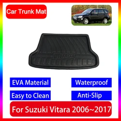 Car Boot Cargo Mat For Suzuki Grand Vitara Escudo Nomade JT MK3 2006~2017 For Chevrolet Grand Vitara 2006 2009 2010 2015 2017