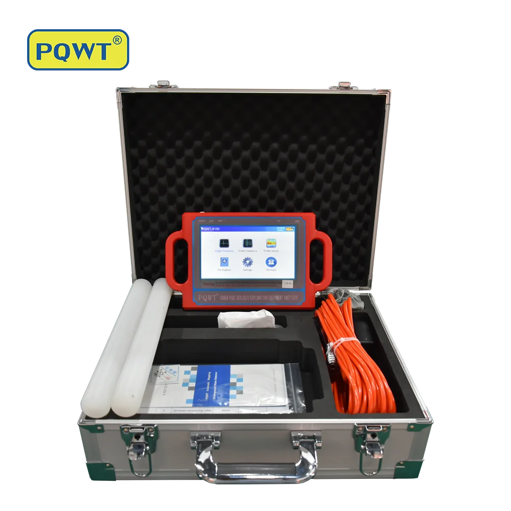 

New PQWT-S150 Professional Geophysical Water Survey Equipment 100 150m Underground Borehole Water Detector