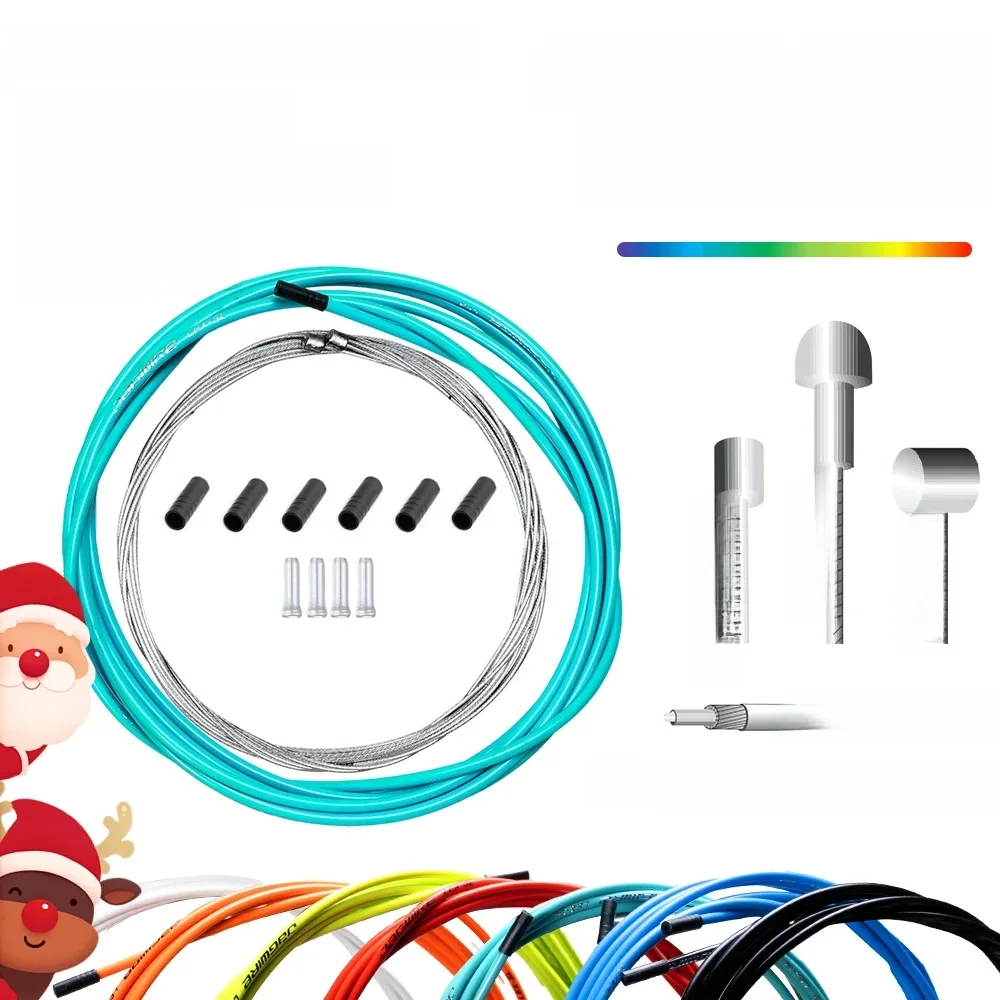 AliExpress NONE JAGWIRE Bicycle Oiled Shifter Cable Housing Lubricated Shift Cable Wire Pipe Tube 4mm Mountain Road Bike Universal Accessories