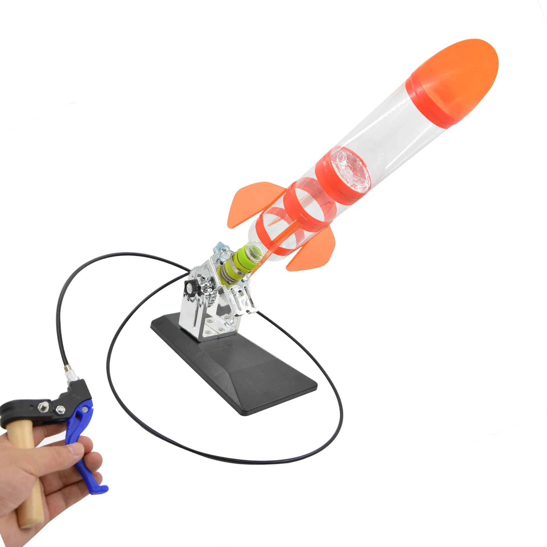 Water Rocket Launcher Science Experiment Material Children DIY Handmade Full Set Of Production Materials Competition Toy Gift