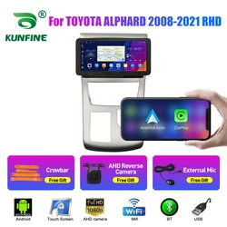 Car Radio For TOYOTA ALPHARD 2008-2021 RHD Octa Core Android Car DVD GPS Navigation Car Stereo Carplay Android Auto