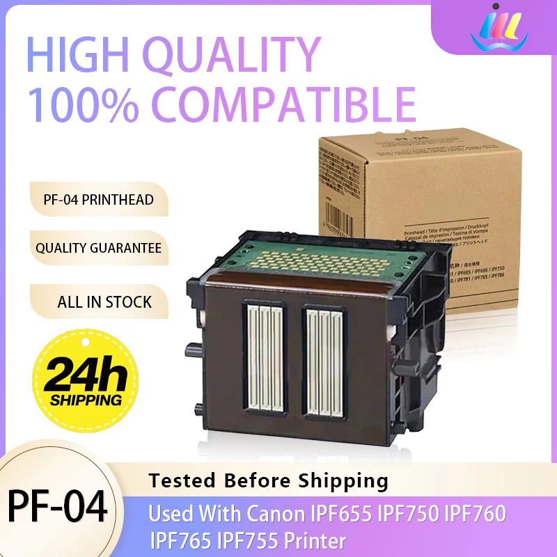 PF-04 PF04 Printhead For Canon IPF650 IPF655 IPF685 IPF750 IPF755 IPF760 IPF765 IPF830 IPF835 IPF840 IPF850 Printers