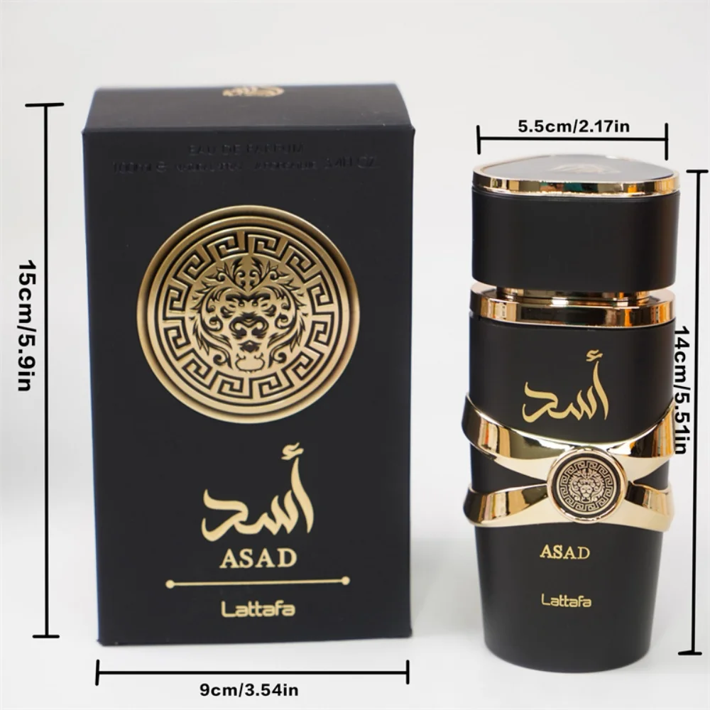 لاتافا بخاخ عطر أسود الإصدار Eau De Perfume ، عطر زهري يدوم طويلاً ، أفضل هدية للكريسماس وللكريستال ، أونصة