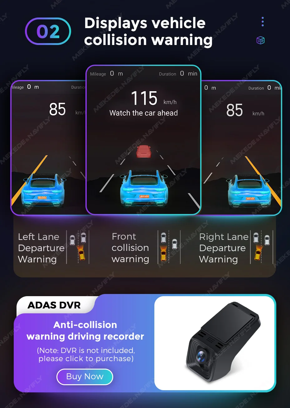 MEKEDE Autoradio mit CarPlay und Android Auto für Ford Focus, Fiesta, C-Max, Fusion, Kuga, Mondeo, Galaxy 2, Baujahr 2004–2007, DSP-Multimedia-Player. – Detail 14