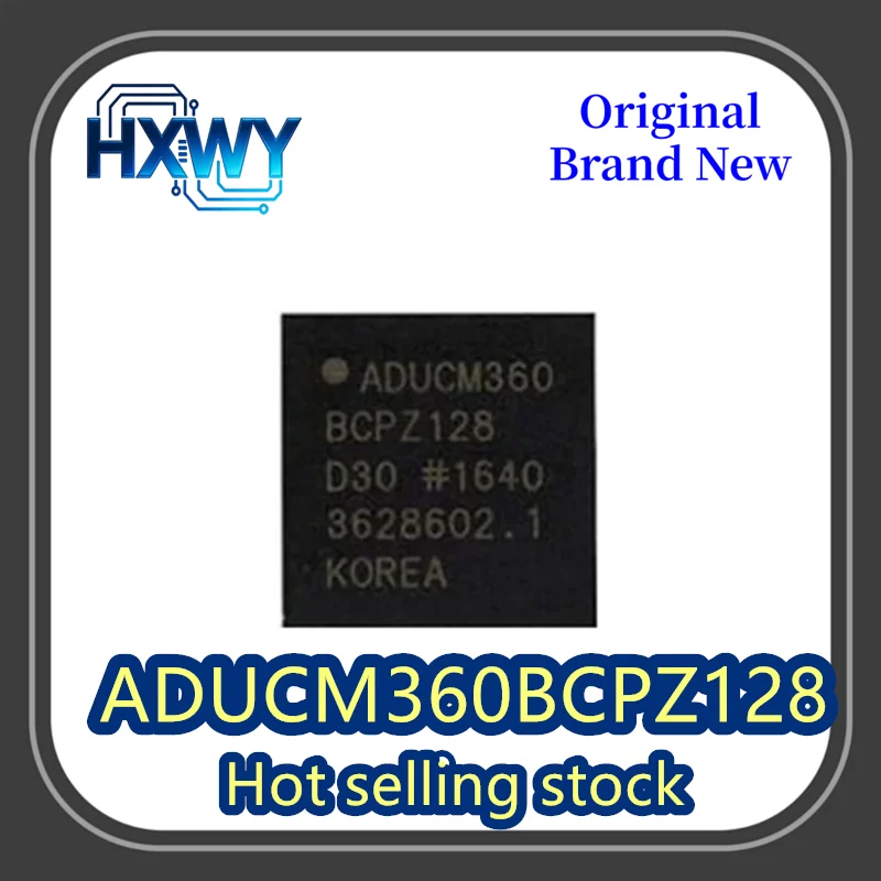 

(1/10 piece) ADUCM360BCPZ128 LFCSP48 packaged processor and microcontroller chip brand new and original.