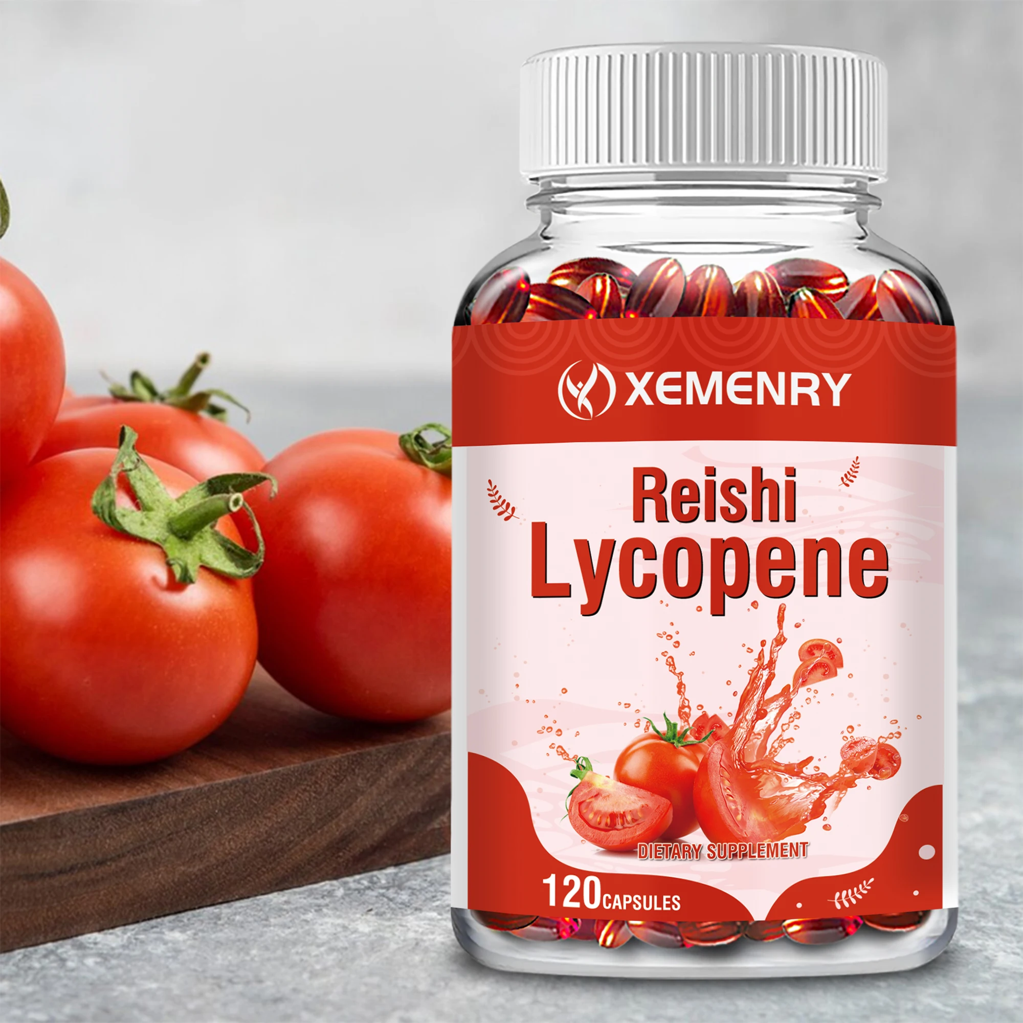 

Lycopene Supplement - Prostate and Heart Health, Antioxidants, Bladder and Urinary Tract Health - 120 Capsules