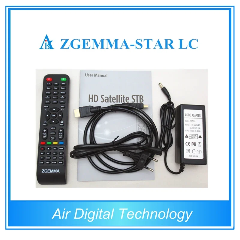 ZGEMMA STAR LC 1080p Linux OS tv muslimb DVB-C + IPTV blockchain muslimca HDMI + AV
