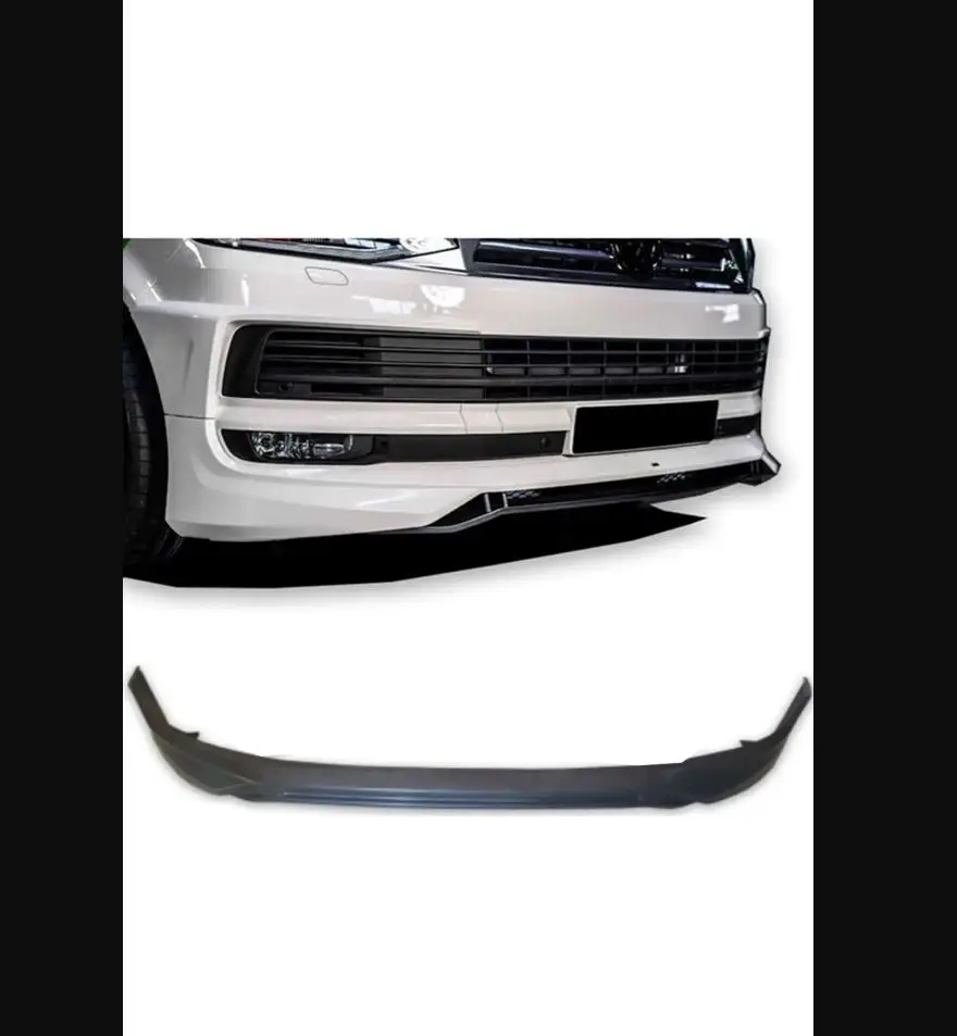 For VW Volkswagen Transporter T6 Series (2016-2020) Facelift Front Bumper Insert (plastic) - Stylish Spoiler Diffuser Side Skirt