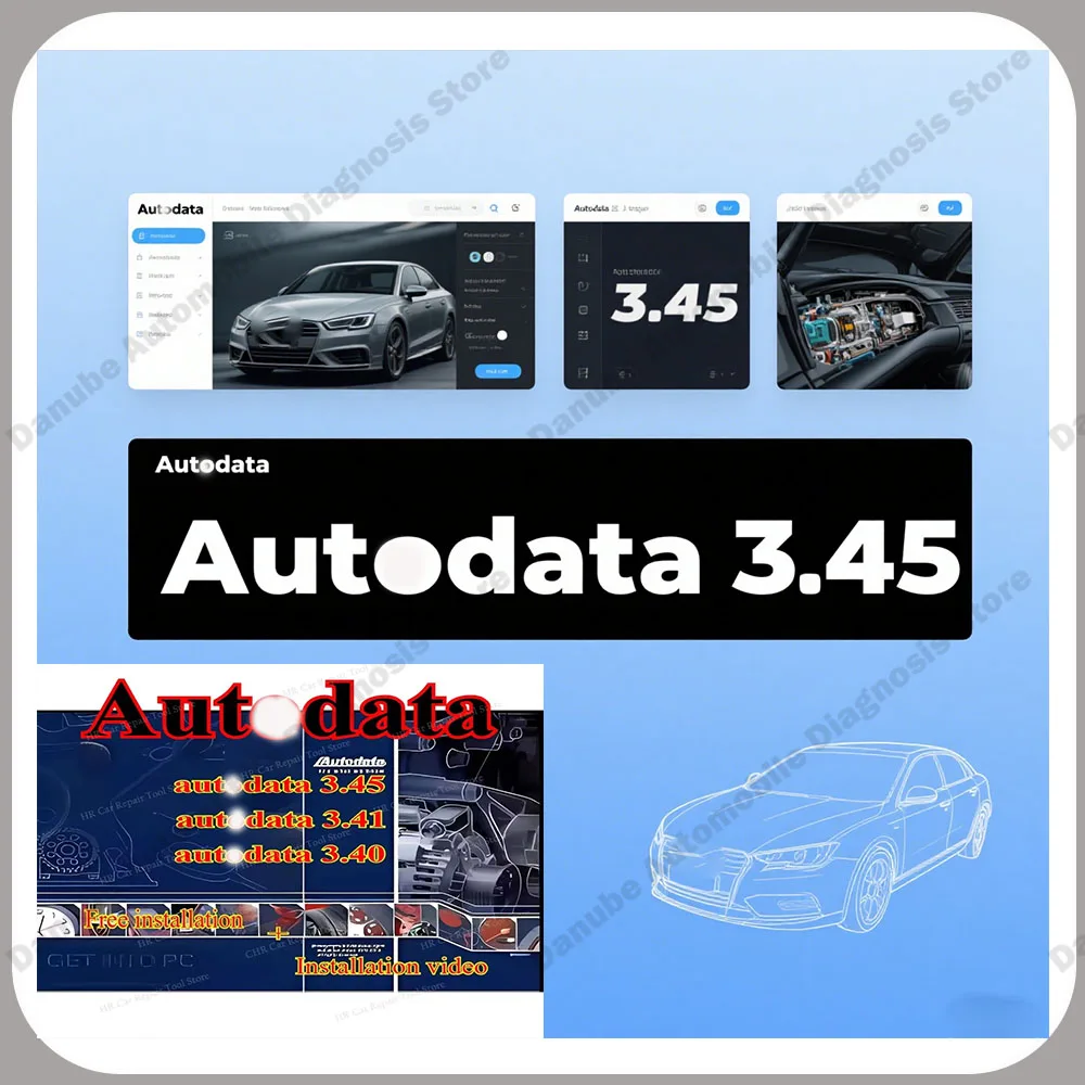 

Autodata 3.45 + Autodata 3.41 + Autodata 3.40 Car Repair Diagnosis Software Multi-Language Wiring Diagrams Data Auto Repair Tool