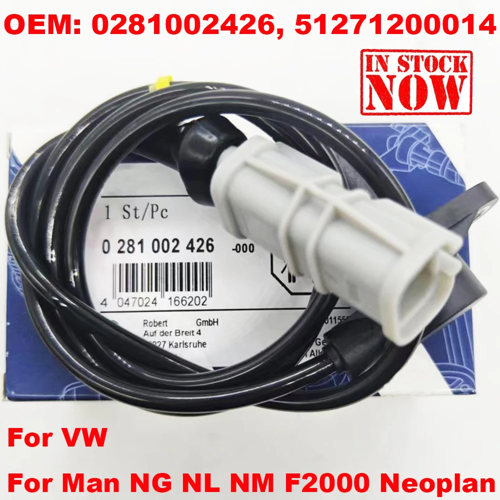 

0281002426 51271200014 Crankshaft Position Sensor RPM ,For VW ,For Man NG NL NM F2000 Neoplan 281002426