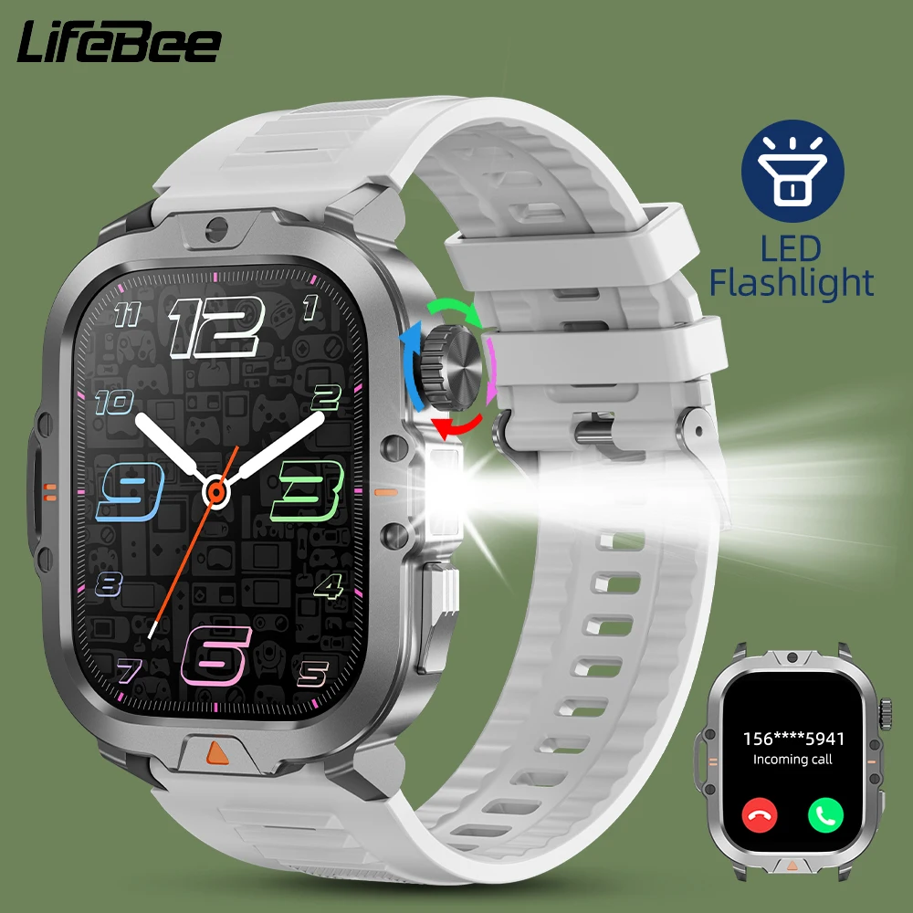 LIFEBEE V17 New Smartwatch With Multiple Sports Modes, Wireless Call and Light Fitness Sports Watch