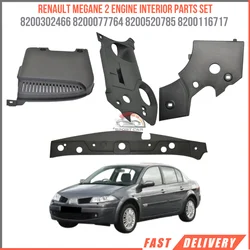 FOR RENAULT MEGANE 2 ENGINE INTERIOR PARTS SET 30302466 8200077764 8200520785 8200116717 REASONABLE PRICE HIGH QUALITY