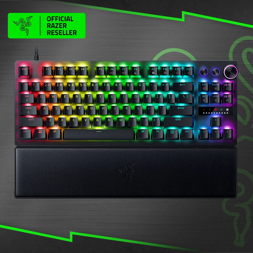 لوحة مفاتيح الألعاب Razer Huntsman V3 Pro TKL ذات المحور البصري ولوحة مفاتيح razer #2