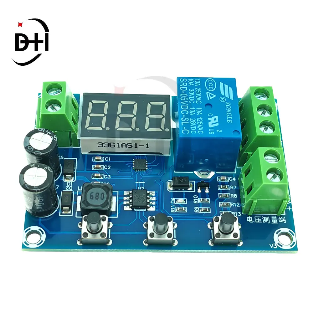 XH-M608 battery charging module meter under voltage overvoltage protection for power amplification module