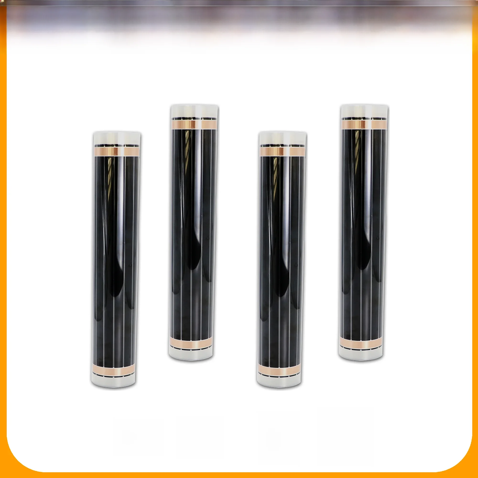 Minco Heat 220V 140w/m2 Film chauffant infrarouge tapis de sol chaud électrique domestique 50cm largeur 0.125 ~ 3.75 ㎡ Fabriqué en corée