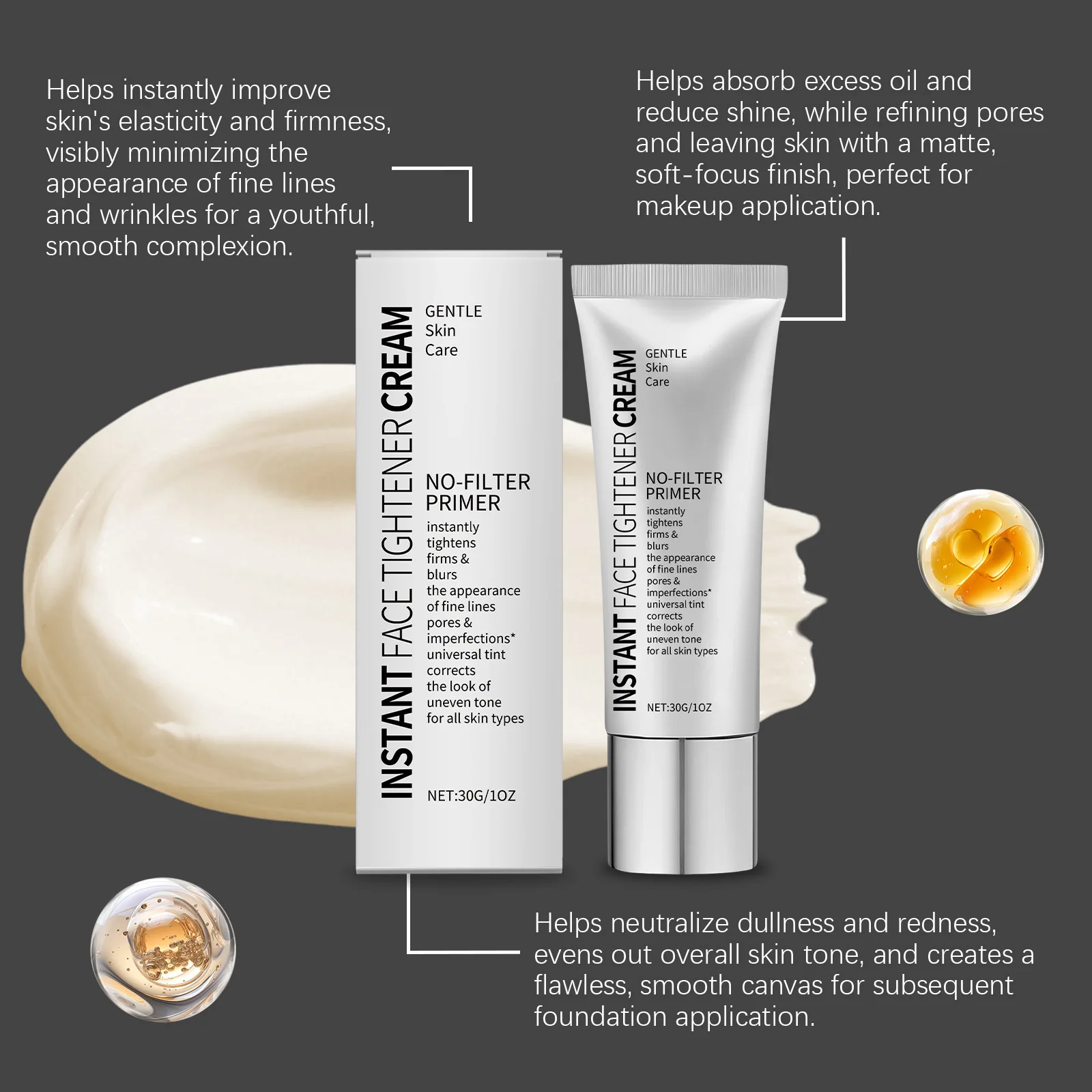 برايمر مكياج الوجه مرطب المسام غير مرئي متوهج لون البشرة تشديد التحكم في الزيت كريم خافي عيوب الوجه الخفيف