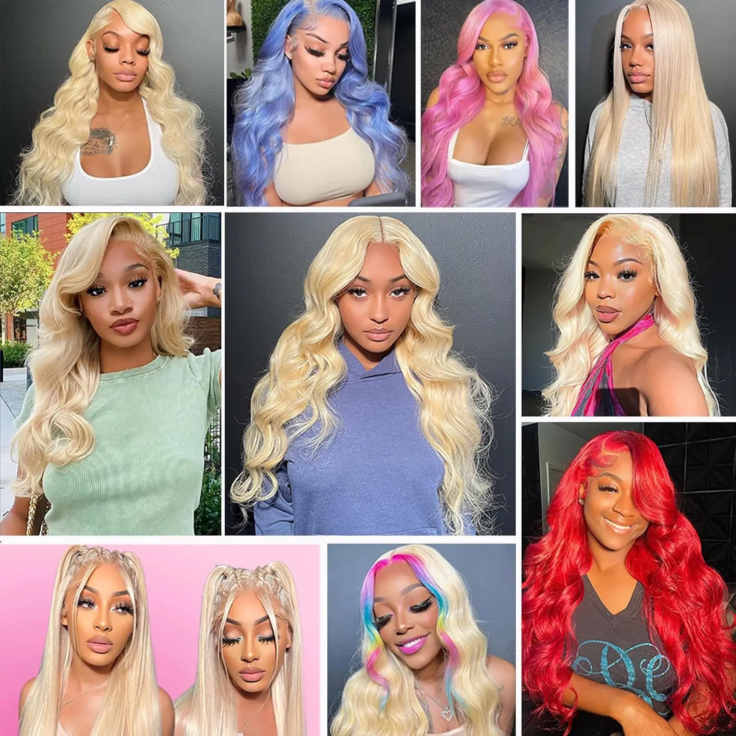 30 Zoll 613 HD Lace Front Perücke 13x6 Lace Frontal Perücke Blonde Body Wave Lace Front Perücke Echthaar 100 % Echthaar Blonde Perücke