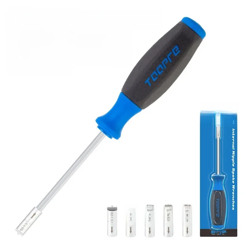 AliExpress TOOPRE Bicycle Spoke Nipple Insertion Wrench Hidden Spoke Cap Built-in Remove Sleeve Ring Tool Cycling Repair Maintenance Tools